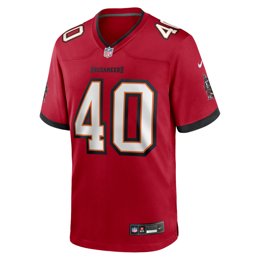 Mike Alstott Tampa Bay Buccaneers Game Jersey - Red