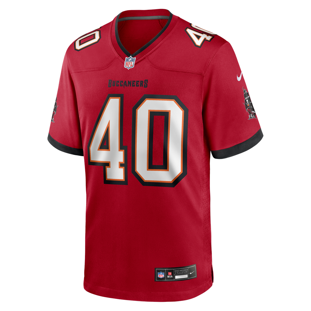 Mike Alstott Tampa Bay Buccaneers Game Jersey - Red