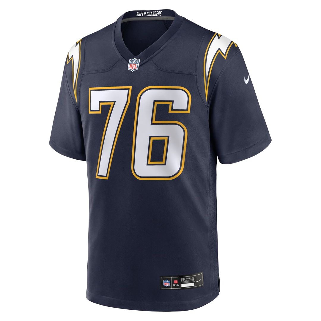 Joe Alt Los Angeles Chargers Game Jersey - Powder Blue