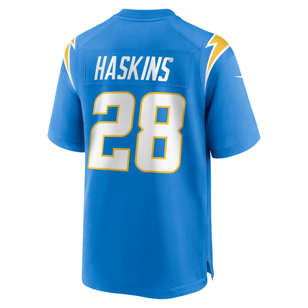 Hassan Haskins Los Angeles Chargers Game Jersey - Powder Blue