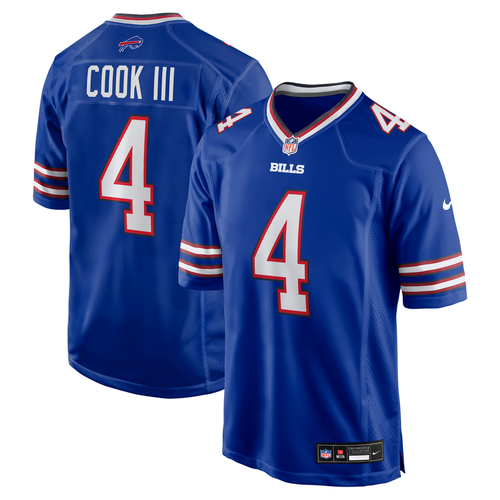 James Cook III Buffalo Bills Game Jersey - Royal Blue