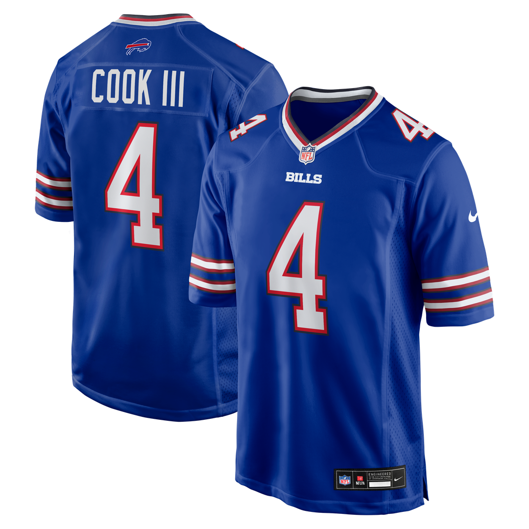 James Cook III Buffalo Bills Nickel City Game Jersey - Gray