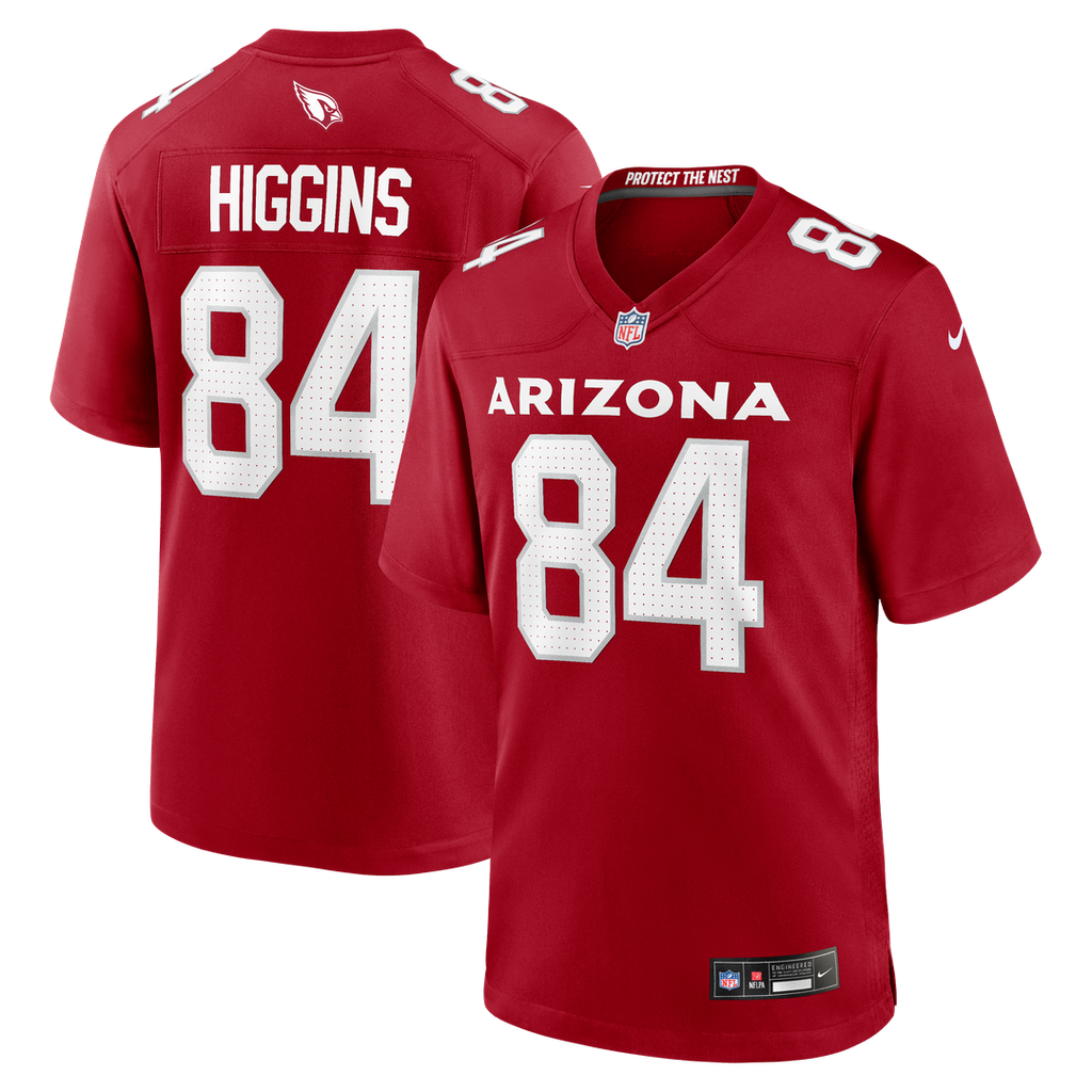 Elijah Higgins Arizona Cardinals Game Jersey - Cardinal