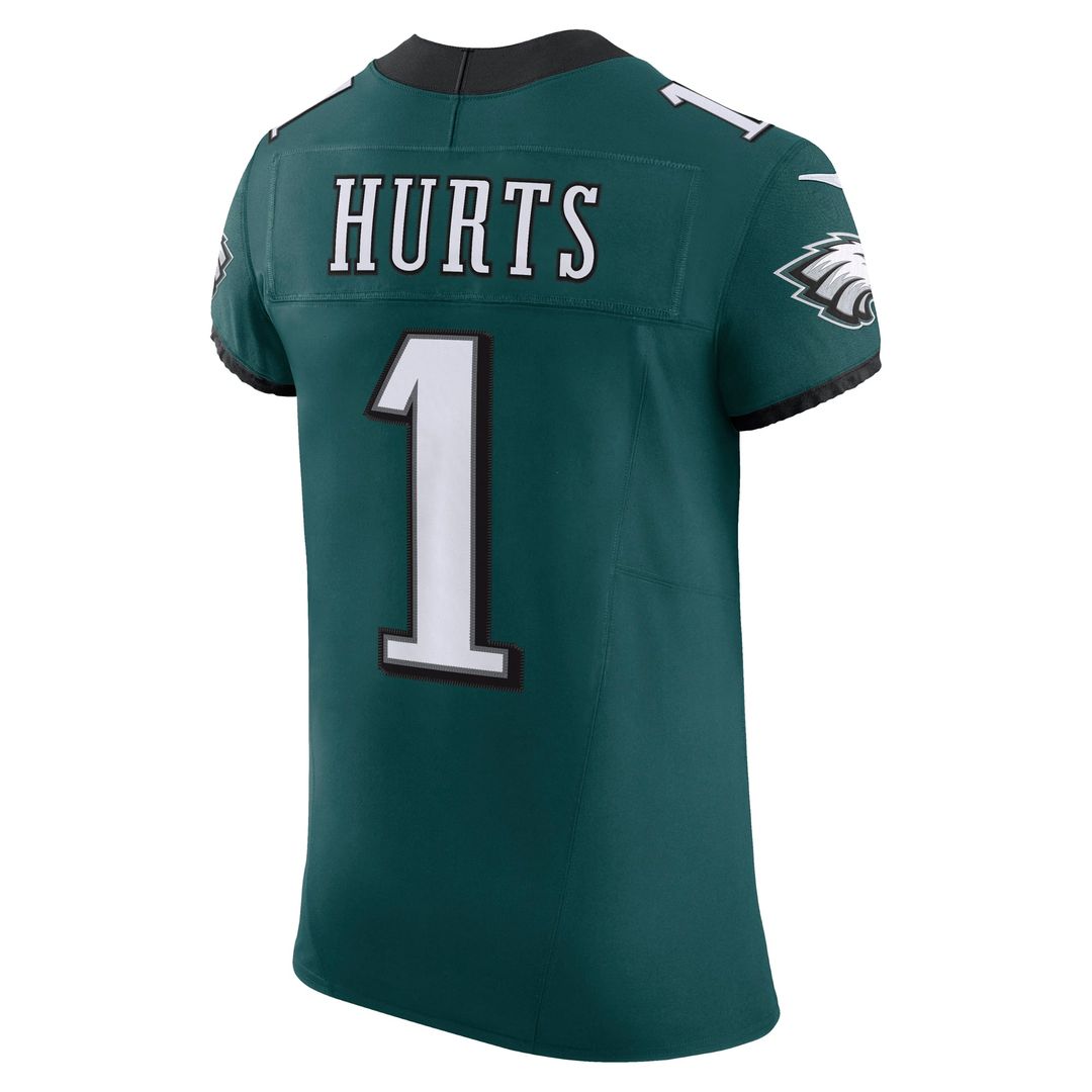 Jalen Hurts Philadelphia Eagles Vapor F.U.S.E. Elite Jersey - Midnight Green