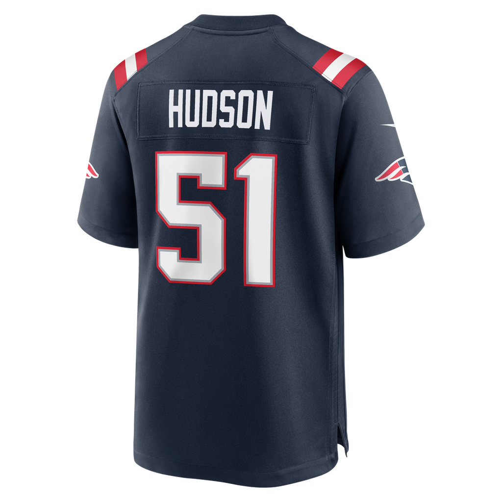 James Hudson New England Patriots Game Jersey - Navy