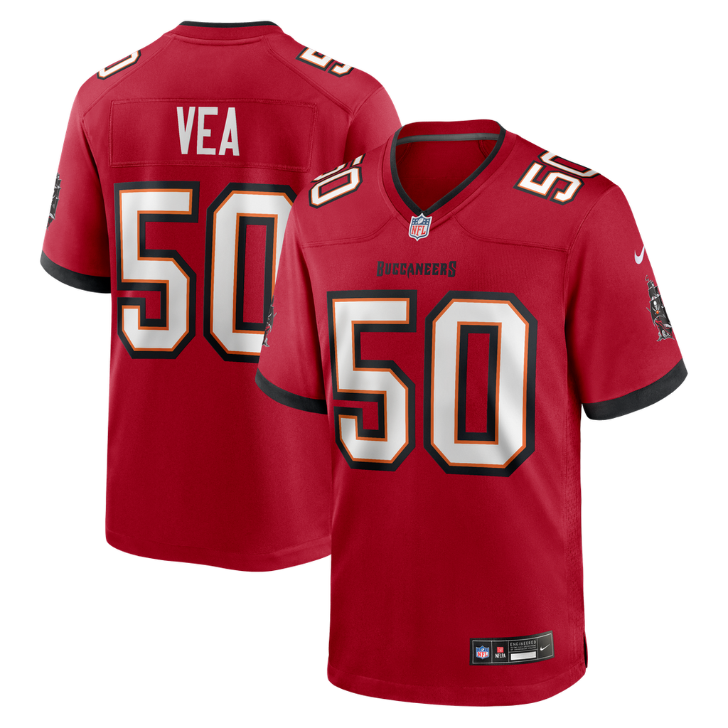 Vita Vea Tampa Bay Buccaneers Game Jersey - Red