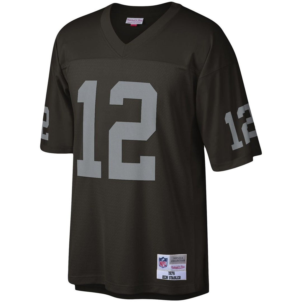 Ken Stabler Las Vegas Raiders Legacy Replica Jersey - Black