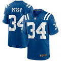 Joe Perry Indianapolis Colts Game Jersey - Royal Blue