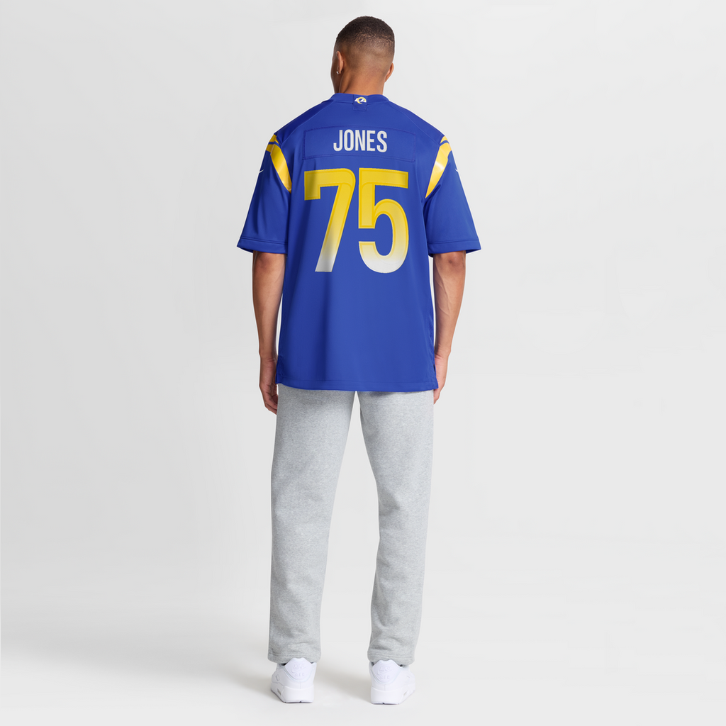Deacon Jones Los Angeles Rams Game Jersey - Royal Blue