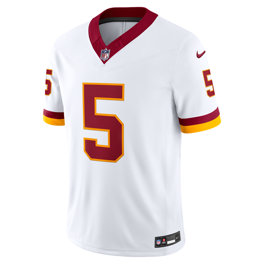 Jayden Daniels Washington Commanders Vapor F.U.S.E. Stitched Limited Jersey - Burgundy