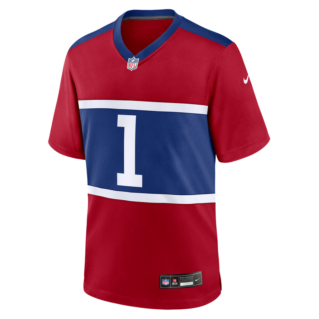 Malik Nabers New York Giants Alternate Game Jersey - Century Red