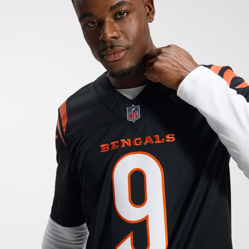Joe Burrow Cincinnati Bengals Alternate Vapor F.U.S.E. Stitched Limited Jersey - Orange