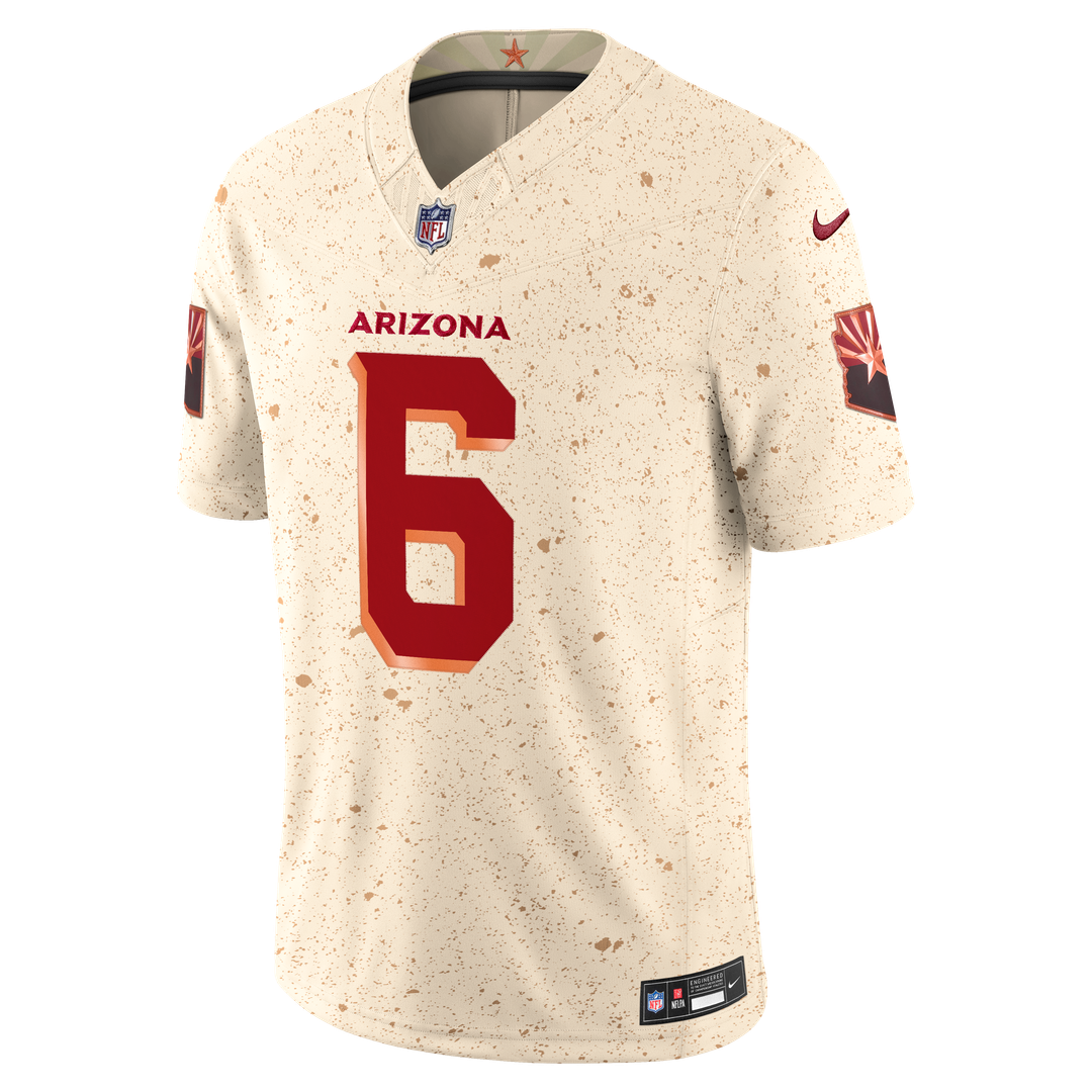 James Conner Arizona Cardinals Rivalries Collection Stitched Limited Jersey - Natural