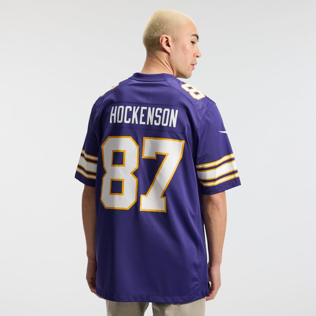 T.J. Hockenson Minnesota Vikings Classic Game Jersey - Purple