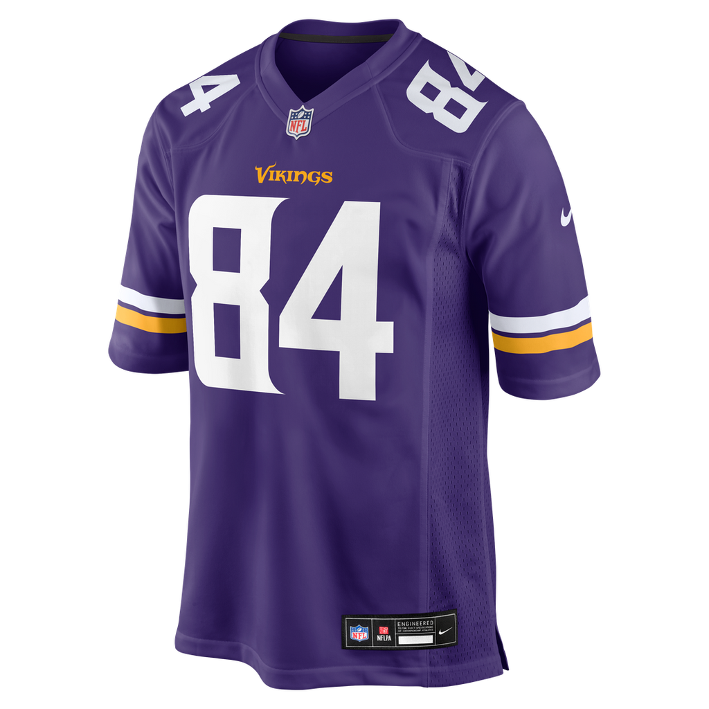Randy Moss Minnesota Vikings Game Jersey - Purple