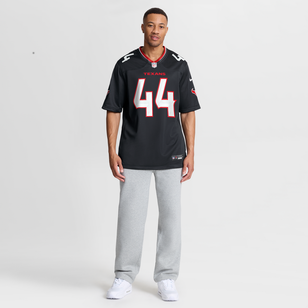 British Brooks Houston Texans Game Jersey - Navy