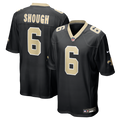 Tyler Shough New Orleans Saints Game Jersey - Black