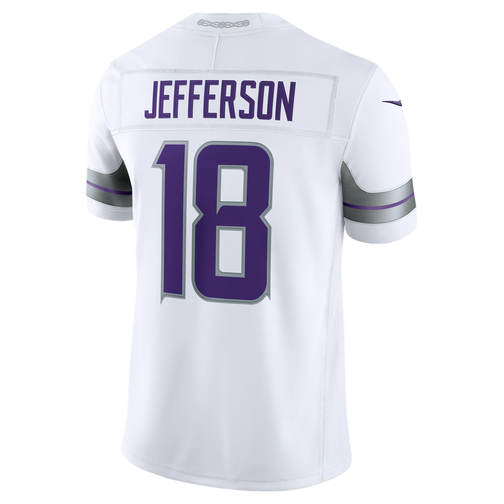 Justin Jefferson Minnesota Vikings Alternate Vapor F.U.S.E. Stitched Limited Jersey - White