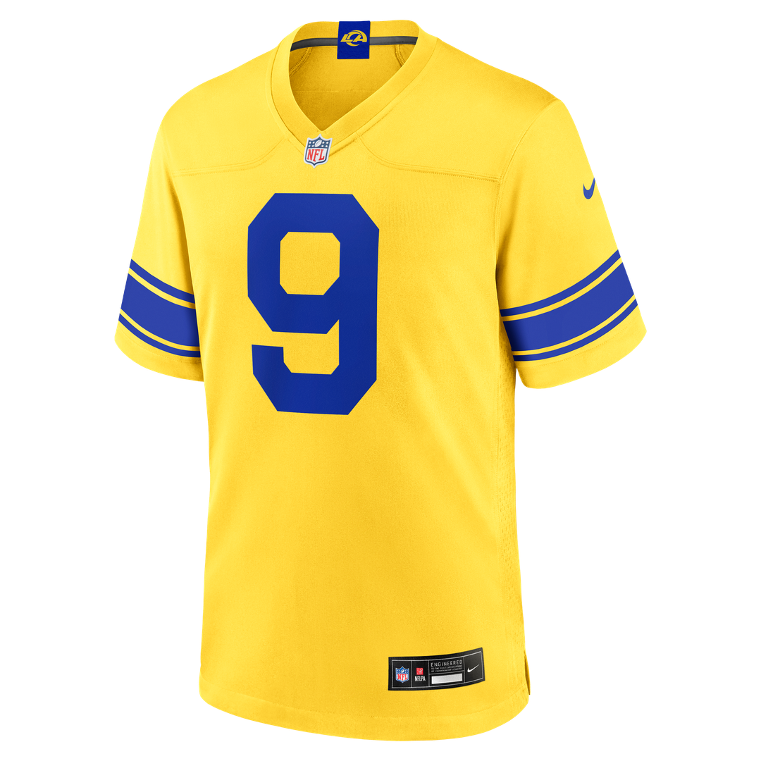 Matthew Stafford Los Angeles Rams White Game Jersey - White