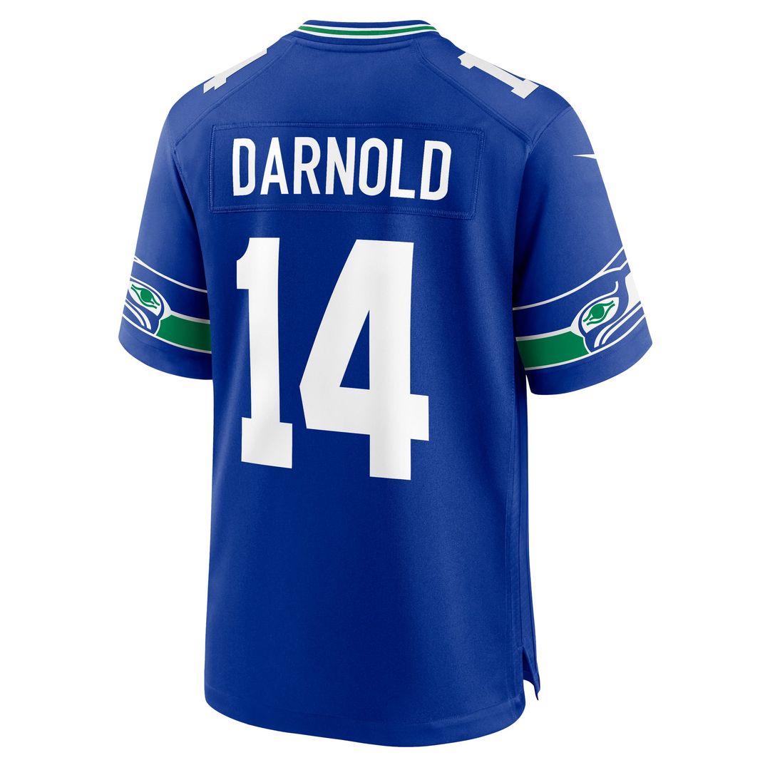 Sam Darnold Seattle Seahawks Game Jersey - White