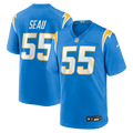 Junior Seau Los Angeles Chargers Game Jersey - Powder Blue