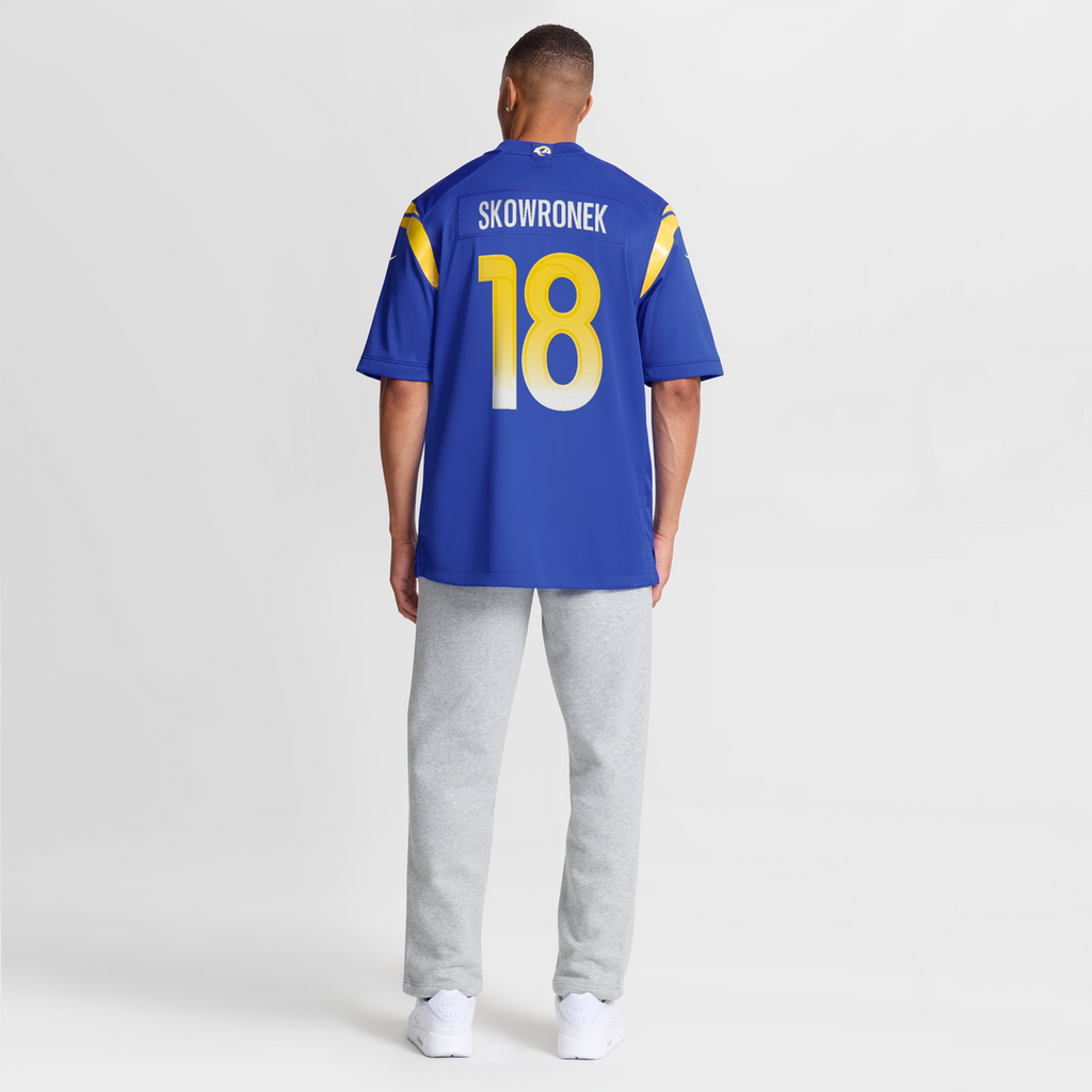 Ben Skowronek Los Angeles Rams Game Jersey - Royal Blue