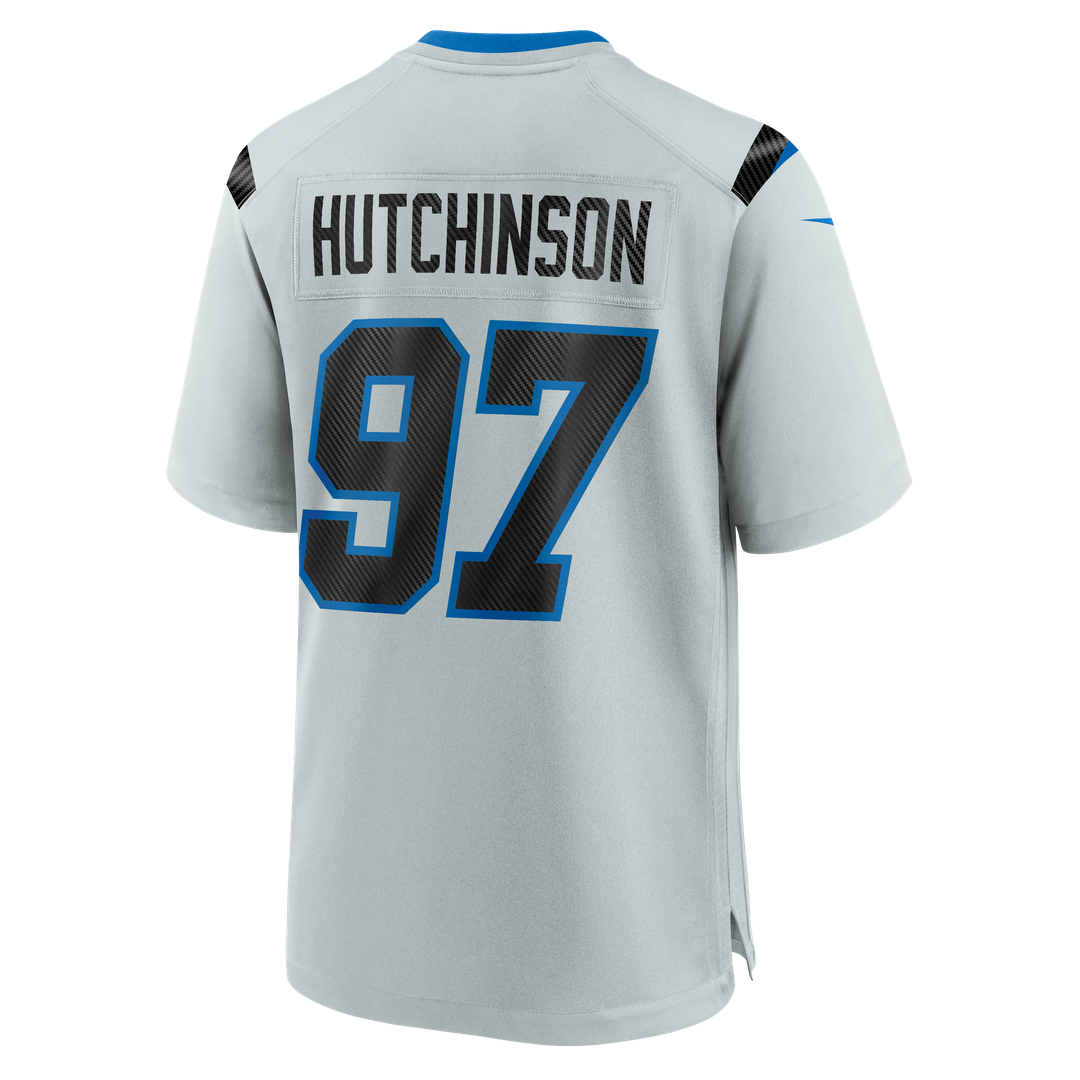 Aidan Hutchinson Detroit Lions 2026 Rivalries Collection Game Jersey - Silver