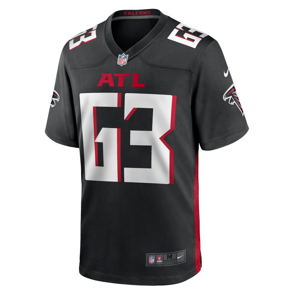 Chris Lindstrom Atlanta Falcons Game Jersey - Black