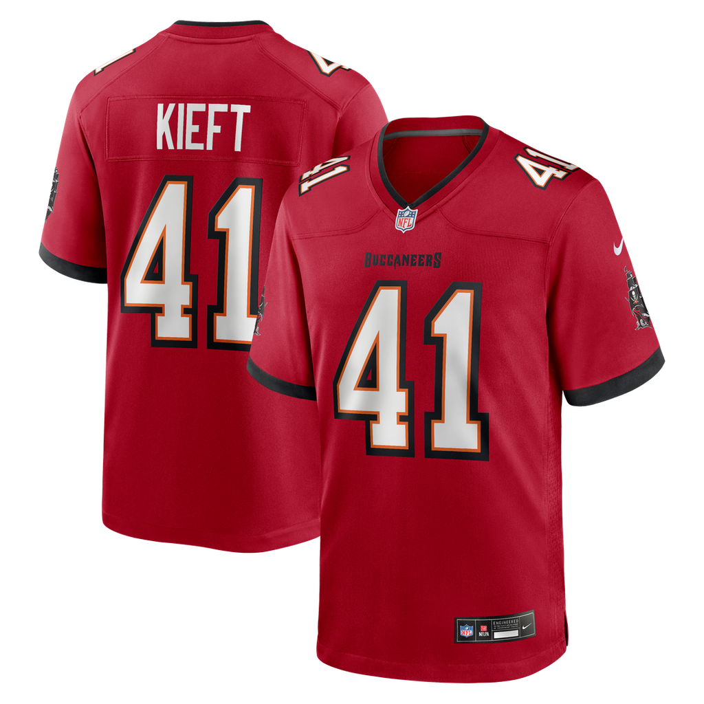 Ko Kieft Tampa Bay Buccaneers Game Jersey - Red