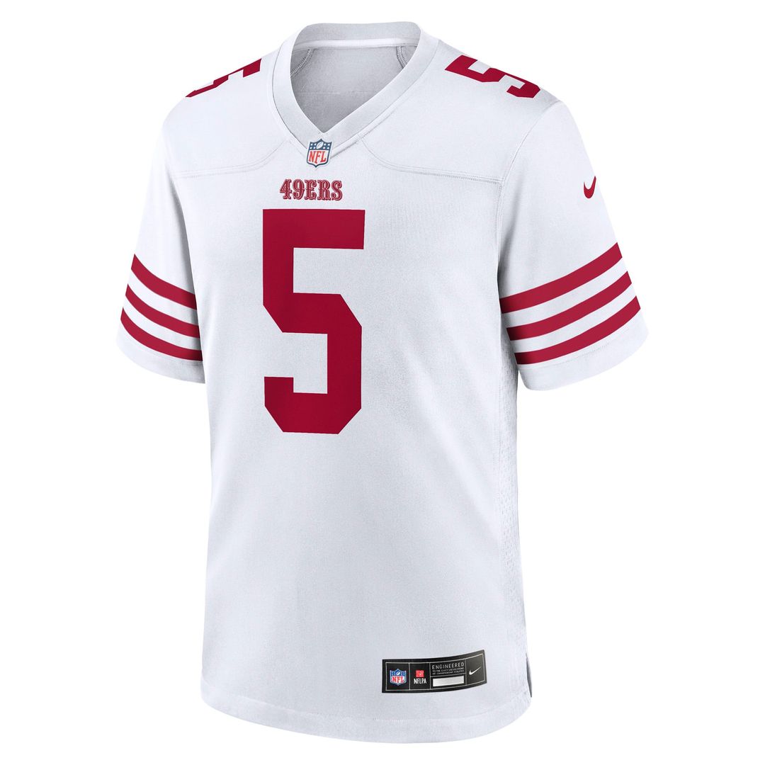 Mike Evans San Francisco 49ers Game Jersey - White
