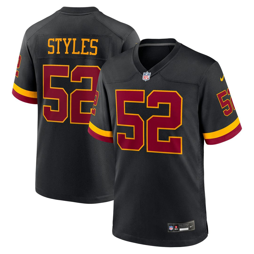 Sonny Styles Washington Commanders Game Jersey - Black