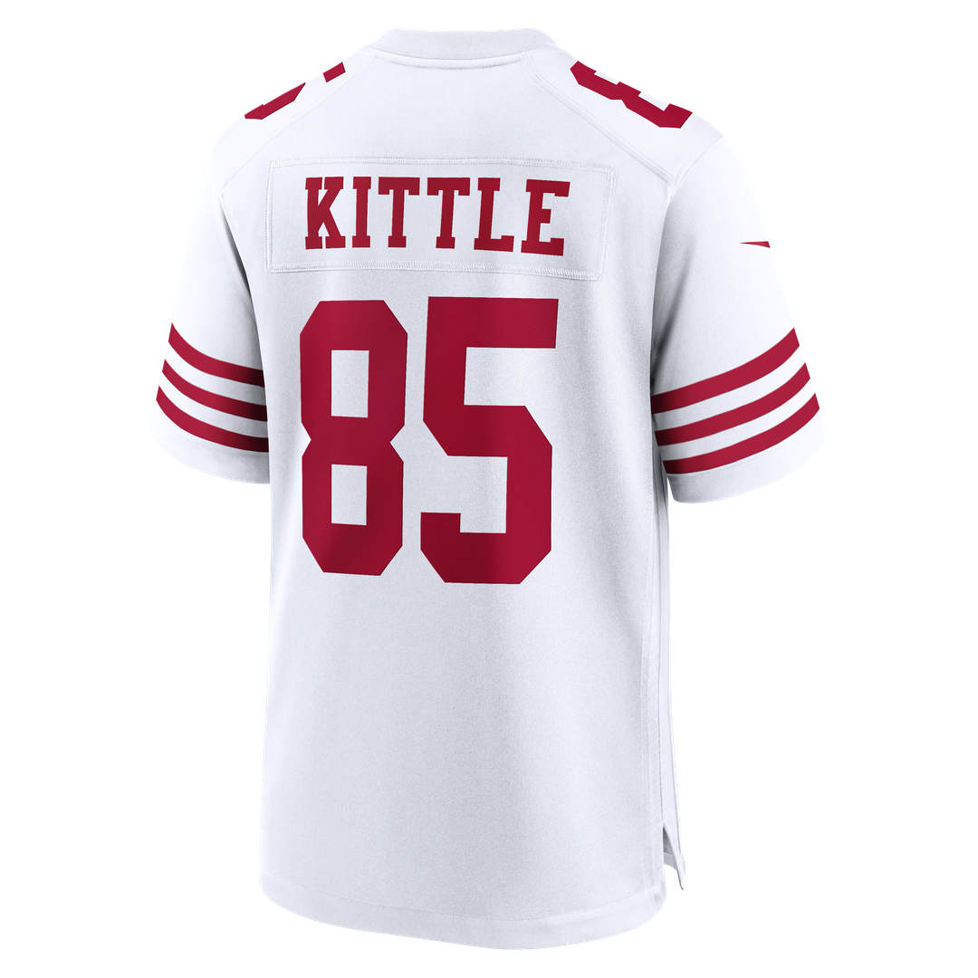 George Kittle San Francisco 49ers 80th Anniversary Game Jersey - White