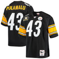 Troy Polamalu Pittsburgh Steelers 2007 Authentic Throwback Jersey - Black