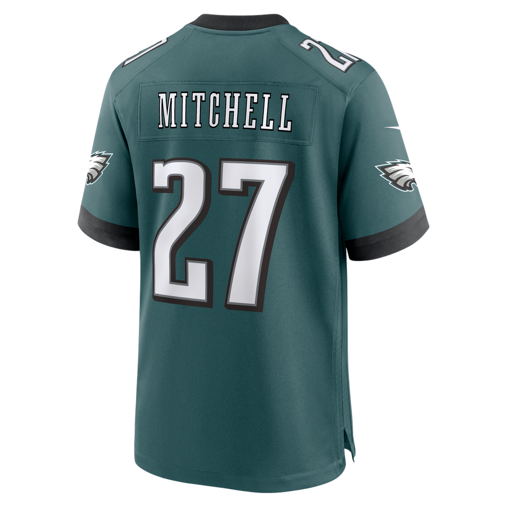Quinyon Mitchell Philadelphia Eagles Alternate Game Jersey - Kelly Green