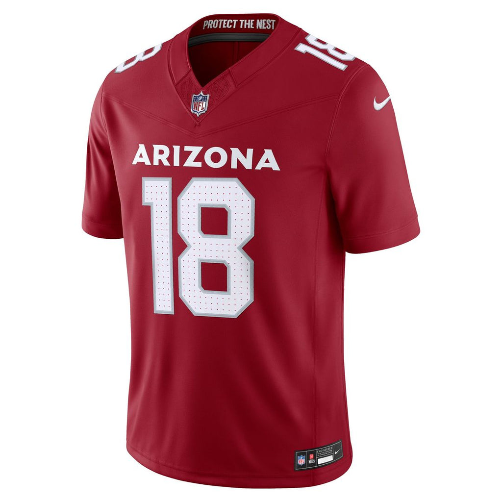Marvin Harrison Jr. Arizona Cardinals Vapor F.U.S.E. Stitched Limited Jersey - Cardinal