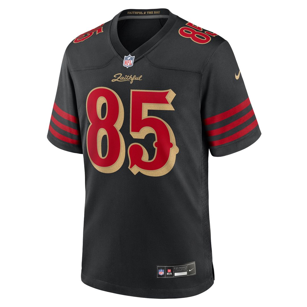 George Kittle San Francisco 49ers Rivalries Collection Game Jersey - Black