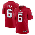 Nick Folk Atlanta Falcons Game Jersey - Red