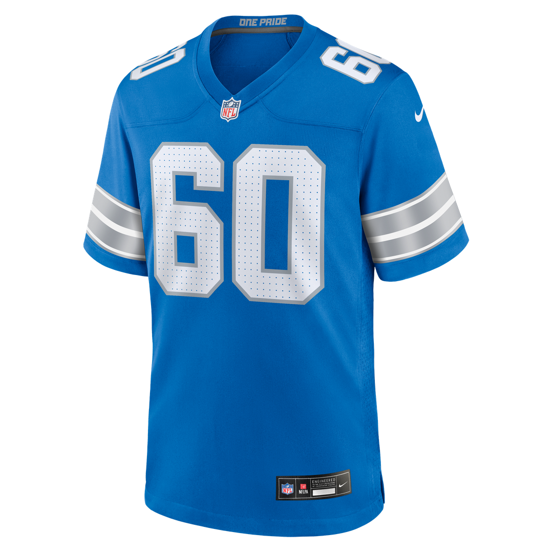Graham Glasgow Detroit Lions Game Jersey - Blue