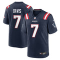 Carlton Davis New England Patriots Game Jersey - Navy