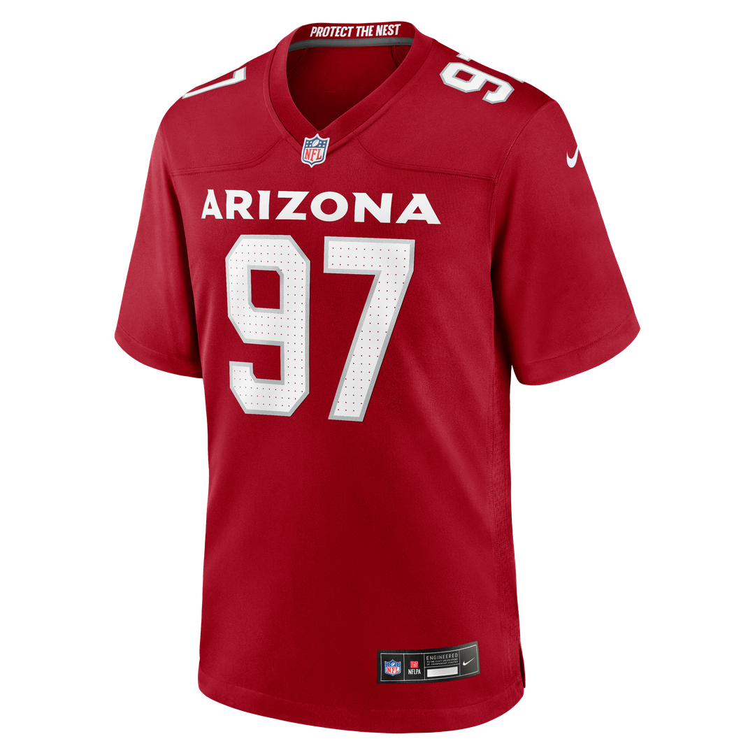 Walter Nolen Arizona Cardinals Game Jersey - Cardinal