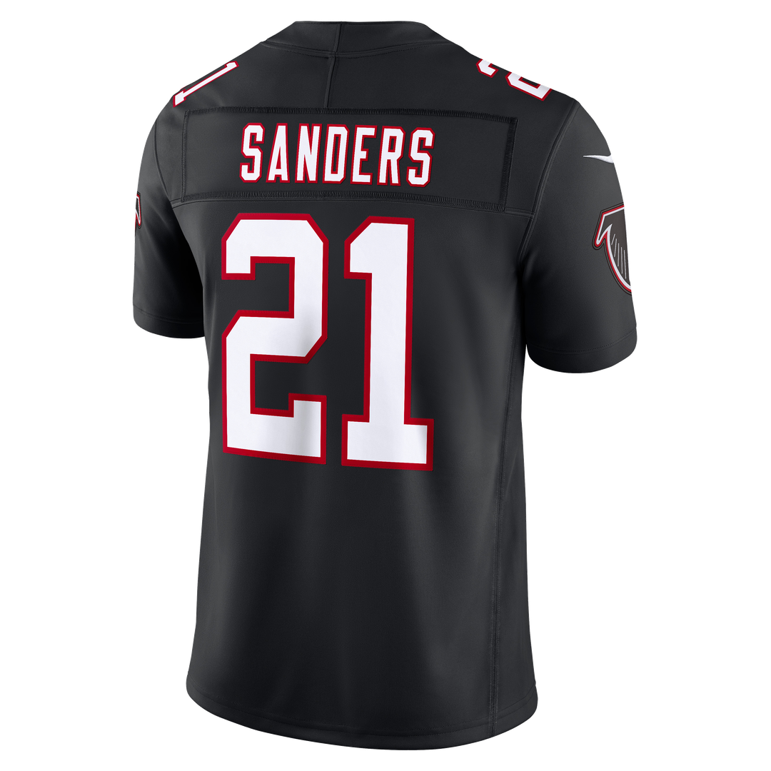 Deion Sanders Atlanta Falcons Vapor F.U.S.E. Stitched Retired Limited Jersey - Red