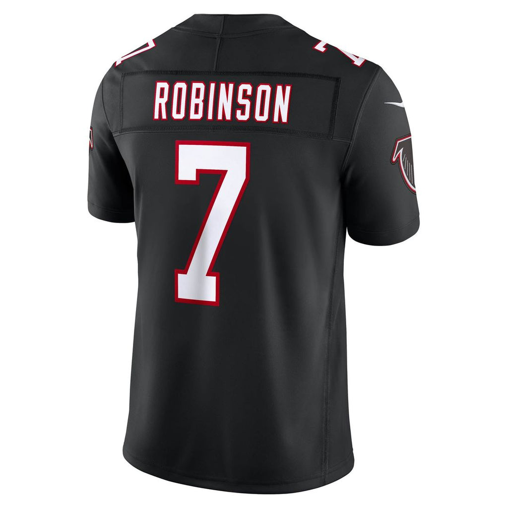Bijan Robinson Atlanta Falcons Alternate Throwback Vapor F.U.S.E. Stitched Limited Jersey - Black