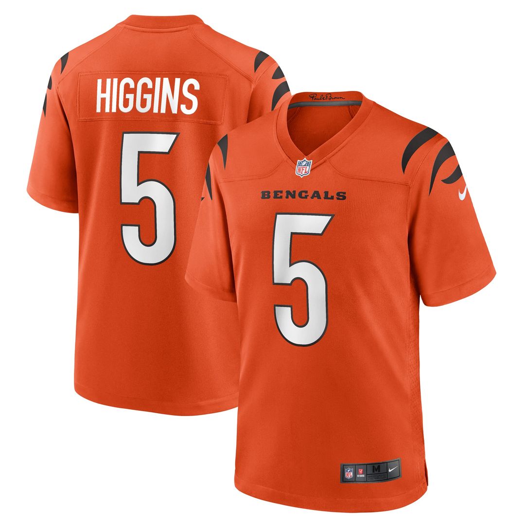 Tee Higgins Cincinnati Bengals Game Jersey - White