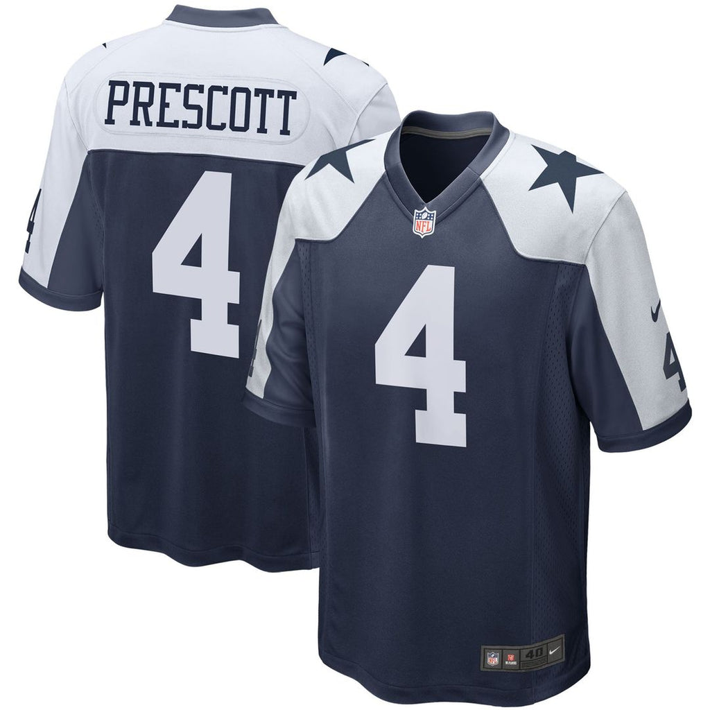 Dak Prescott Dallas Cowboys Alternate Game Jersey - Navy