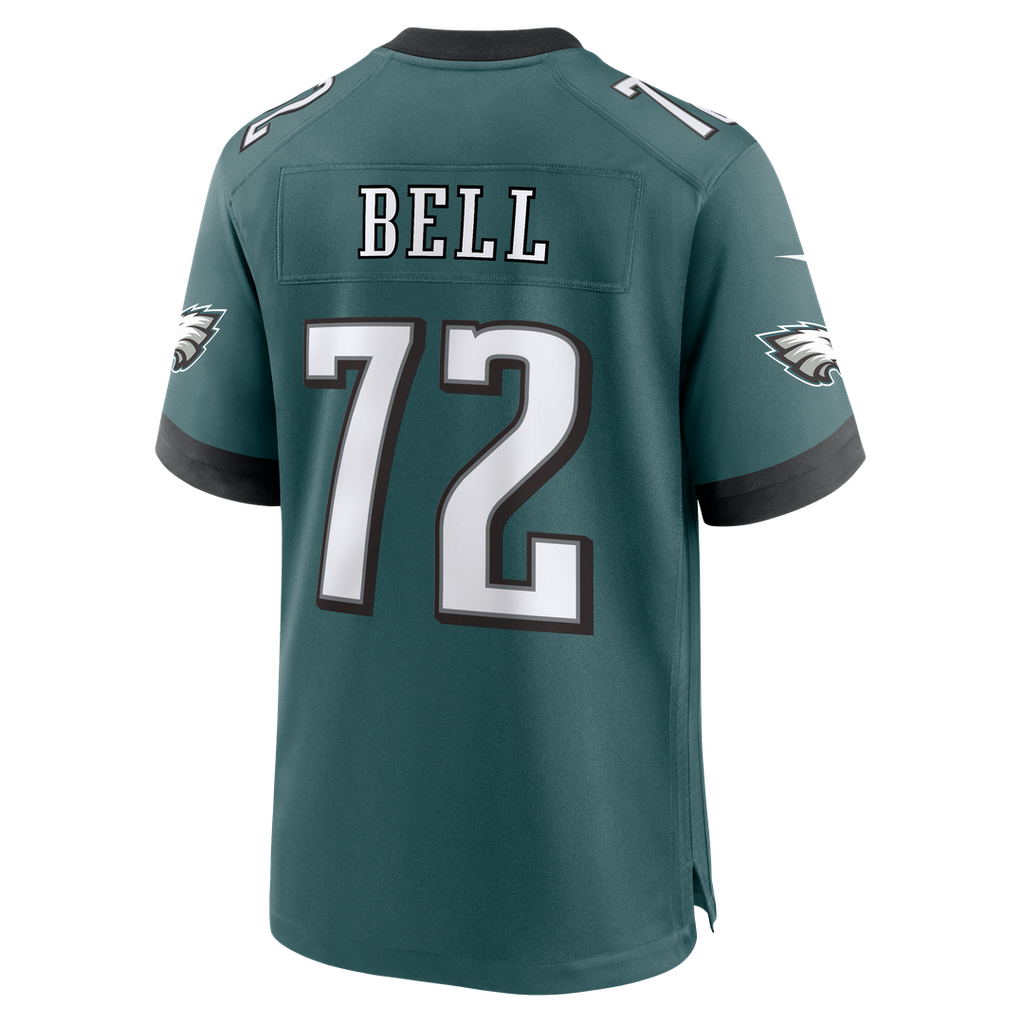 Markel Bell Philadelphia Eagles Game Jersey - Midnight Green