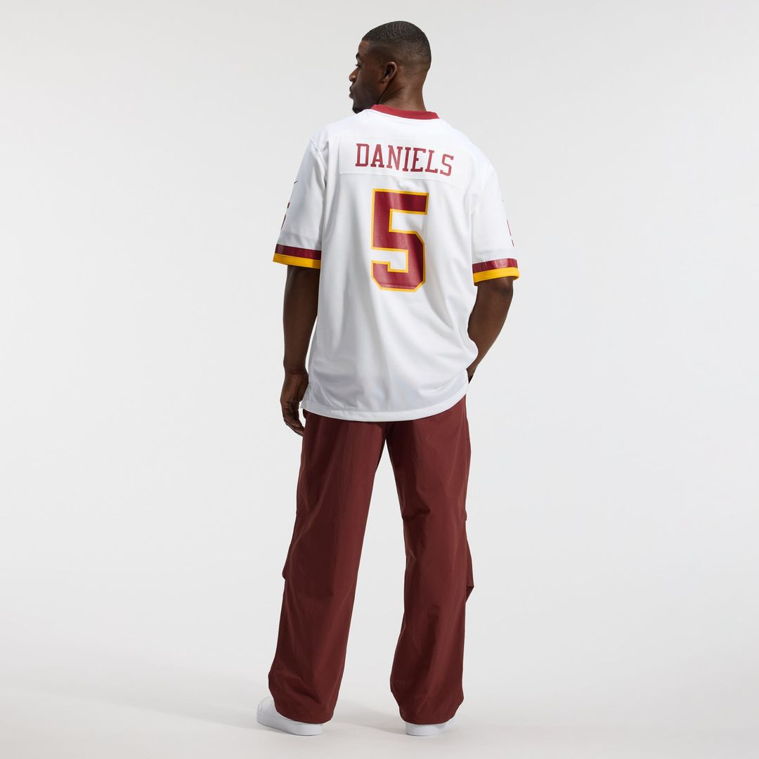 Hail Raiser Jayden Daniels Washington Commanders Alternate Game Jersey - Black
