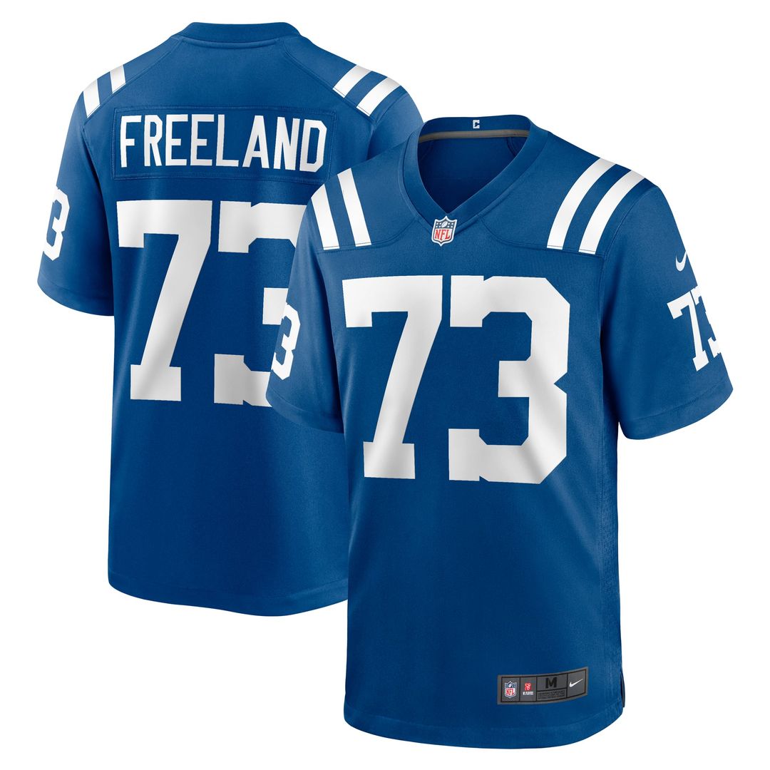 Blake Freeland Indianapolis Colts Game Jersey - Royal Blue
