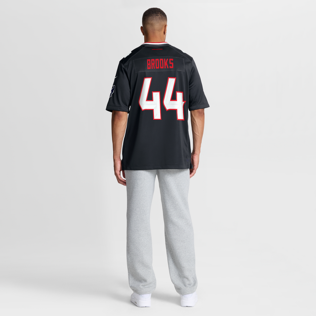 British Brooks Houston Texans Game Jersey - Navy