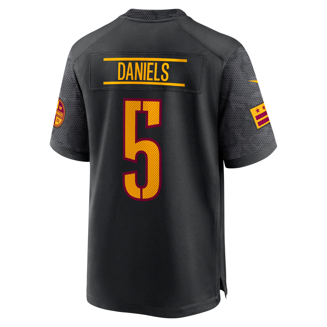 Jayden Daniels Washington Commanders Game Jersey - Burgundy