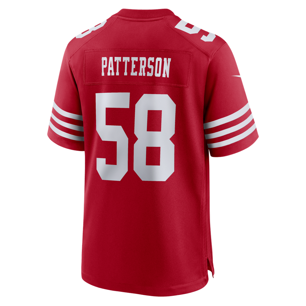 Jarrett Patterson San Francisco 49ers Game Jersey - Scarlet